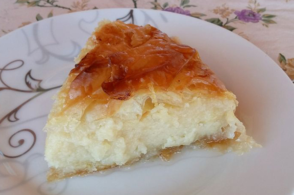 Γαλακτομπούρεκο νηστίσιμο