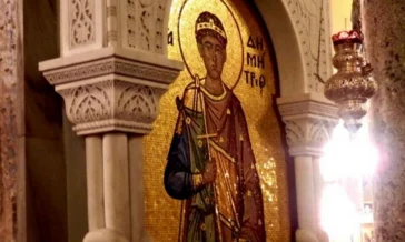 Ο Άγιος Δημήτριος και ο δύσπιστος ασκητής!