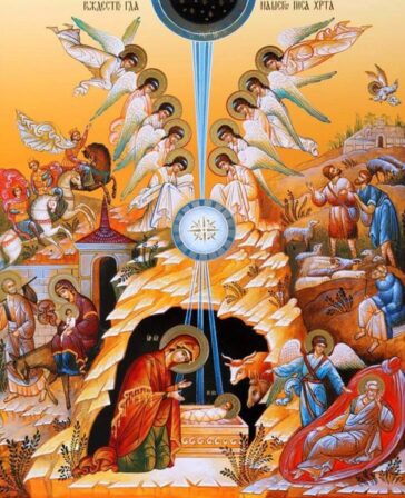 Πνεῦμα ἅγιο θὰ ἓρθει σὲ σὲνα, καὶ θὰ σὲ ἐπισκιάσει ἡ δύναμη τοῦ Ὑψίστου