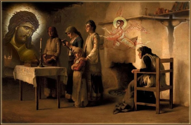 Κάποτε… τότε… γιόρταζαν Χριστούγεννα Κάποτε… τότε… γιόρταζαν Χριστούγεννα