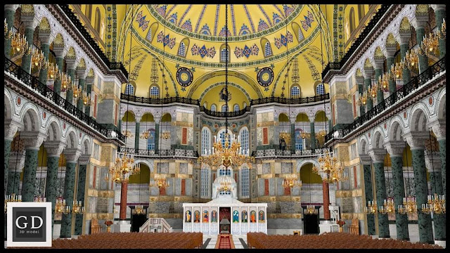 Πως θα γίνει η Αγιά Σοφιά όταν θα ξαναγίνει Εκκλησία;