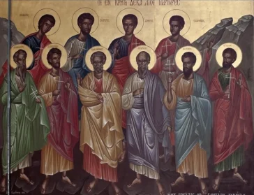 Οι Άγιοι Δέκα Μάρτυρες εν Κρήτη (23 Δεκεμβρίου)