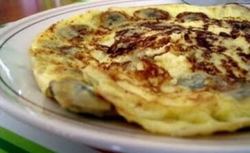 Ομελέτα με Μπανάνες