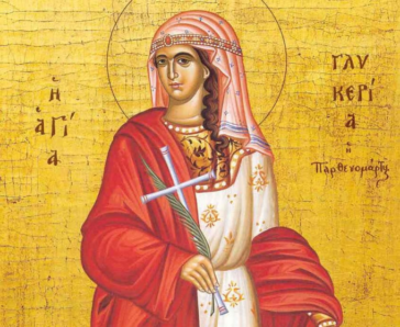 Αγία Μεγαλομάρτυς Γλυκερία Τραϊνουπόλεως (13 Μαΐου)